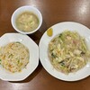 大鳳閣 - 皿うどんセット ¥950