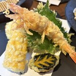 そば草香 - 天ぷらもホント美味しいよ♡