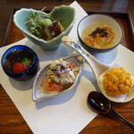 ゆうがた - 前菜盛り合わせ
      