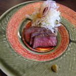 ゆうがた - 和牛いちぼ 炙り焼き