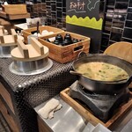 ホテルアクティブ!博多 - 釜炊きご飯 味噌汁