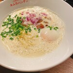 九州中華 鶏 麺 キムラハンテン by NOGI NISHIAZABU TOKYO - 鶏豚白湯ソバ
