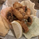 鳥海山 - タコの唐揚げ　¥748