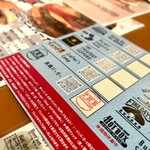 髙橋バーガー - 北海道バーガースタンプラリーのスタンプカード