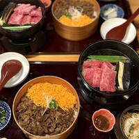 すき焼きと牛まぶし ももしき - 