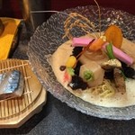 烈志笑魚油 麺香房 三く - 山三宝舩