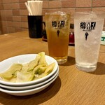 成龍萬寿山 - ウーロンハイ＆レモンサワー♪ ザーサイ付き