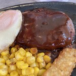 サイゼリヤ - ハンバーグステーキ　美味すぎる