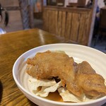 あらかきタコス - 揚げ豚足