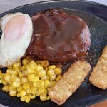 サイゼリヤ - ハンバーグステーキ