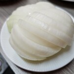 ジンギスカン ひつじや - 玉ねぎ追加