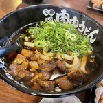 元祖肉肉うどん - おに唐セット¥1,280