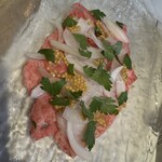 大井町銭場精肉店 - カルパッチョ