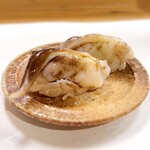 穴子料理と地酒 浅草 川井 - とり貝の握り