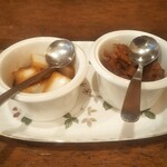 トマト - 玉ねぎ＆福神漬け