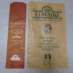 Au Paradis du Gourmand - 袋にも「パリ最優秀バゲット」と書かれていますね！