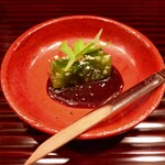 陽 - ヨモギとレンコンのわらびもち