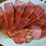 龍園 - ハラミ、2人前。(私の影が邪魔してます)