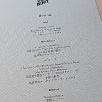 ステーキハウス ウイスキーノヴァ - メニュー表