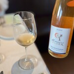 フランス料理 ル・クール - アミューズに合わせるロゼ