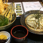 天つる - 天丼定食1050円