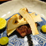 松川 - 牛フィレ肉と松茸