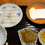 松川 - 鱧と松茸のしゃぶしゃぶセット