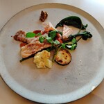 エンゲージメント - 赤城もち豚リブロース肉のグリル