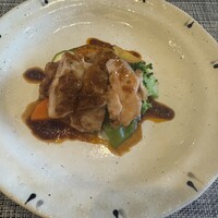 創作料理と京野菜のびすとろ キザノ - 鶏肉