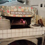 ピッツェリア キアッキェローネ - ピザ窯（撮影許可済）