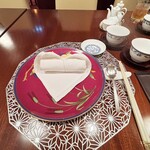 中国料理「花梨」 - テーブルセッティング