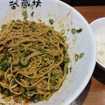 汁なし担担麺 武蔵坊 横浜大倉山店 - 昇天。辛さがくせになります！