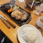 さとうのステーキ - 熱々！