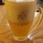 深夜イタリアン あかはる - エビス生ビール
