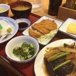 神戸ジェームス山食堂 - 料理写真:テニスの前に夕食