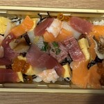 京樽 四日市近鉄百貨店 - 海鮮ちらし 海鮮大盛