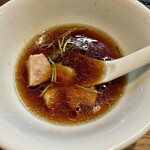 らぁ麺 紫陽花 - えっ！鶏肉サービス！！(o^^o)