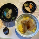 菊乃家 - 穴子飯　鱧吸
