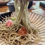 そばんち - 三色辛味大根蕎麦麺リフト✨