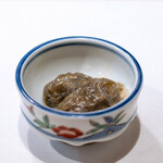 うを徳 - 2025.7 徳島産生岩牡蠣 焼津産生しらすカルパッチョ バルサミコ酢 オリーブオイル