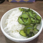 麺達うま家 - 無料 ライス