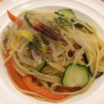 Italian Cafe AJITO - 五色野菜とアンチョビのガーリックオイル 800円