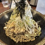 蕎麦とラー油 - 料理