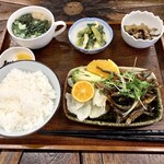 サンタローサ - ◉ きびなごの唐揚げ定食