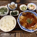 サンタローサ - ◉ タイムランチ カニ玉定食 ¥600-
