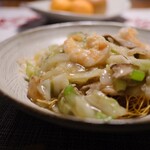 パットウヤオ - マルタイの「長崎皿うどん」と共に