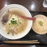 塩伝説 なゆた - 極み鯛塩ラーメンと鯛めしセット