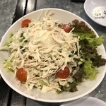 大分からあげと鉄板焼 帯屋町応援団 勝男 - 蒸し鶏のシーザーサラダ