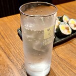 韓河 - ジンロソーダ割