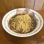 柳麺28 - 生姜醤油ラーメンの麺